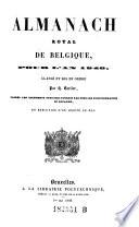 Almanach royal de Belgique