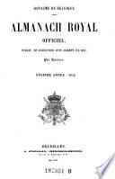 Almanach royal de Belgique
