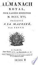 Almanach royal