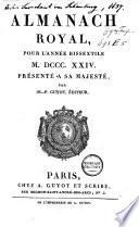 Almanach royal pour les années ....