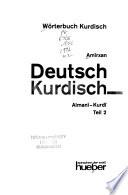 Almanî - kurdî