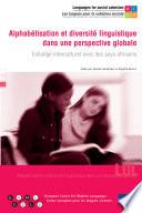 Alphabétisation et diversité linguistique dans une perspective globale