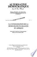 Alternative démocratique dans le Tiers monde