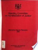 Alternative Dispute Resolution 1990