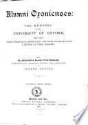 Alumni Oxonienses