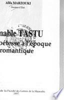 Amable Tastu, une poétesse à l'époque romantique