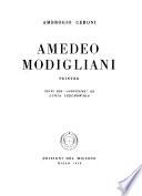Amedeo Modigliani, peintre [par] Ambrogio Ceroni