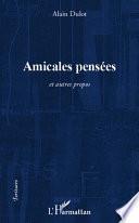 Amicales pensées
