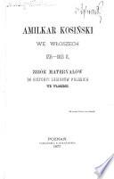 Amilcar Kosinski en Italie 1795-1803