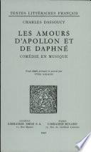 Amours d'Apollon et de Daphné : comédie en musique (les)
