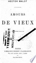 Amours de vieux