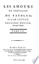 Amours du chevalier de Faublas