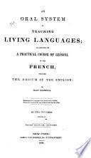 An Oral System of Teaching Living Languages