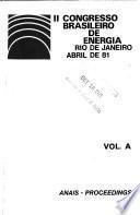 Anais - Congresso Brasileiro de Energia. Proceedings - Congresso de Brasileiro de Energia