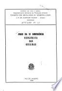 Anais da VI Conferência Geológica das Guianas