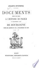 Analecta divionensia