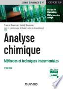 Analyse chimique - 9e éd.