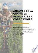 Analyse de la chaîne de valeur riz en Côte d’Ivoire