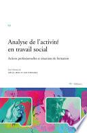 Analyse de l’activité en travail social