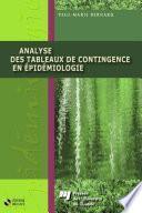Analyse des tableaux de contingence en épidémiologie