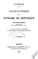 Analyse et extraite des ouvrages de rhétorique