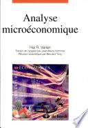 Analyse microéconomique