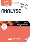 Analyse MPSI