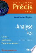 Analyse PCSI