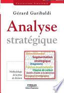 Analyse stratégique