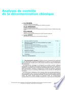 Analyses de Controle de la Decontamination Chimique