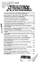 Analyses langages, textes et sociétés