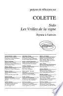 Analyses & réflexions sur Colette