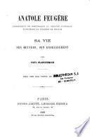Anatole Feugère, professeur de rhétorique au Collège Stanislas, suppléant au Collège de France