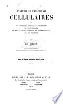 Anatomie et physiologie cellulaires