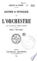 Anatomie & physiologie de l'orchestre