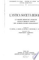 Ancient Bedouin society