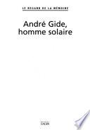 André Gide, homme solaire