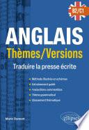 Anglais. Thèmes/Versions. B2-C1