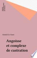 Angoisse et complexe de castration