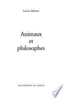 Animaux et philosophes