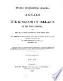Annala Rioghachta Eirean: Introductory remarks. Annals to A.D. 902
