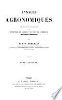 Annales agronomiques