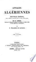 Annales Algériennes