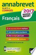 Annales Annabrevet 2017 Français 3e