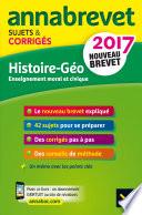 Annales Annabrevet 2017 Histoire Géographie EMC 3e