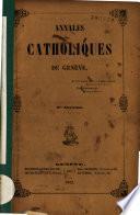 Annales catholiques de Genève