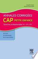 Annales corrigées, CAP petite enfance