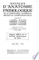 Annales d'anatomie pathologique