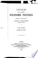 Annales d'économie politique