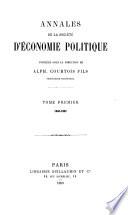 Annales d'économie politique